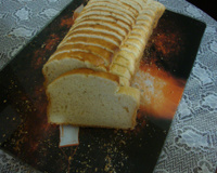 Pão sem gluten, sem açúcar e sem leite