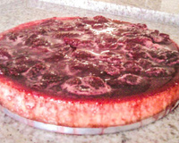 Cheesecake de Morango sem Cream Cheese