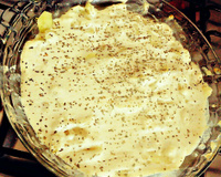 Batata ao molho branco da Nana