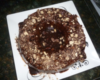 Bolo de micro-ondas de chocolate da Angélica
