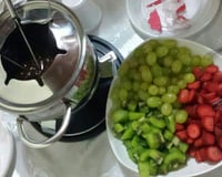 Fondue de chocolate super simples
