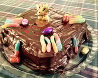 Bolo de cenoura da Ce Cé