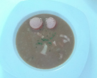 Sopa de feijão fácil e saborosa