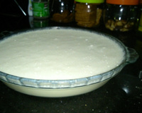 Mousse de coco gelado