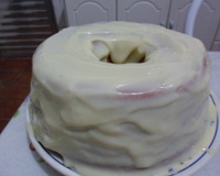 Bolo com gelatina de limão