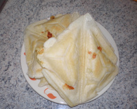 Pão de queijo de sanduicheira