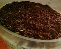 Pavê de chocolate branco com Negresco