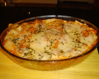 Lasanha caseira de frango