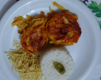 Macarrão ninho ao forno