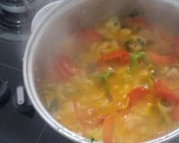 Moqueca de camarão da vovó Baiana