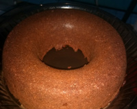 Bolo de banana com farelo de aveia