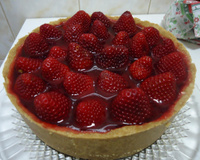 Torta gelada de morango