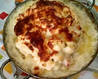 Couve-flor gratinada