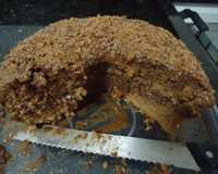 Bolo de chocolate da Lelê