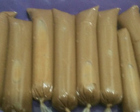 Geladinho de chocolate