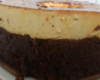 Bolo pudim de chocolate