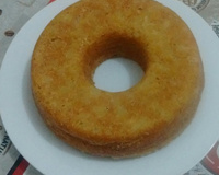 Bolo de maçã molhadinho sem ovos