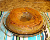 Torta dourada de banana da vovó Luiza