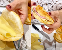 Sanduíches rápidos com massa de pastel: receita prática e fácil de fazer para um lanche delicioso