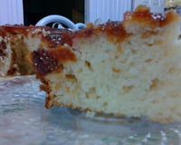 Bolo de banana caramelada