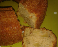 Bolo de maçã e iogurte