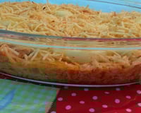 Frango com Catupiri e batata palha da tia Gracia