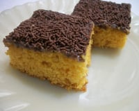 Bolo de cenoura com brigadeiro mole