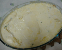 Lasanha de queijo e molho branco (simplesmente deliciosa)