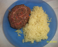 Rocambole de carne moída
