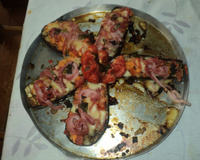 Berinjela recheada do Burcão