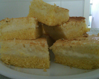 Bolo cremoso de fubá