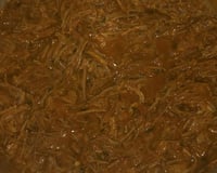 Carne louca feita com acém