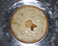 Torta de limão com chocolate branco