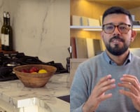 David López, engenheiro civil: "Não coloquem mármore na cozinha, ele está sendo substituído por duas soluções mais práticas."