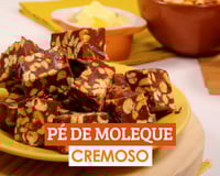 Pé de moleque cremoso