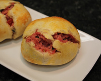 Pão de batata recheado