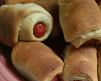 Enroladinho de salsicha