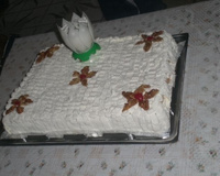 Bolo de abacaxi precioso (festa)