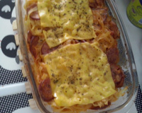 Macarrão sabor pizza