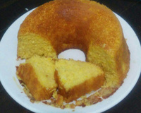 Bolo de milho de lata no liquidificador