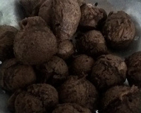 Bolinho de chuva de chocolate