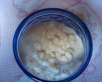 Canjica com açúcar queimado do Anástacio