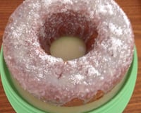 Bolo de Liquidificador com Calda de Coco