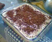 Pavê de bolacha maria