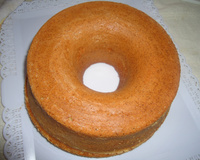 Bolo simples de liquidificador