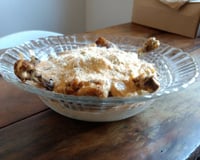 Coxa de frango com creme de leite