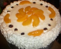 Recheio de pêssego para bolo