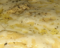 Torta rápida e nutritiva de fubá de micro-ondas