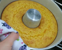 Bolo de milho no liquidificador