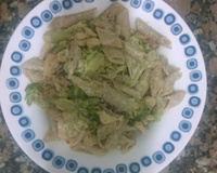 Macarrão com brócolis